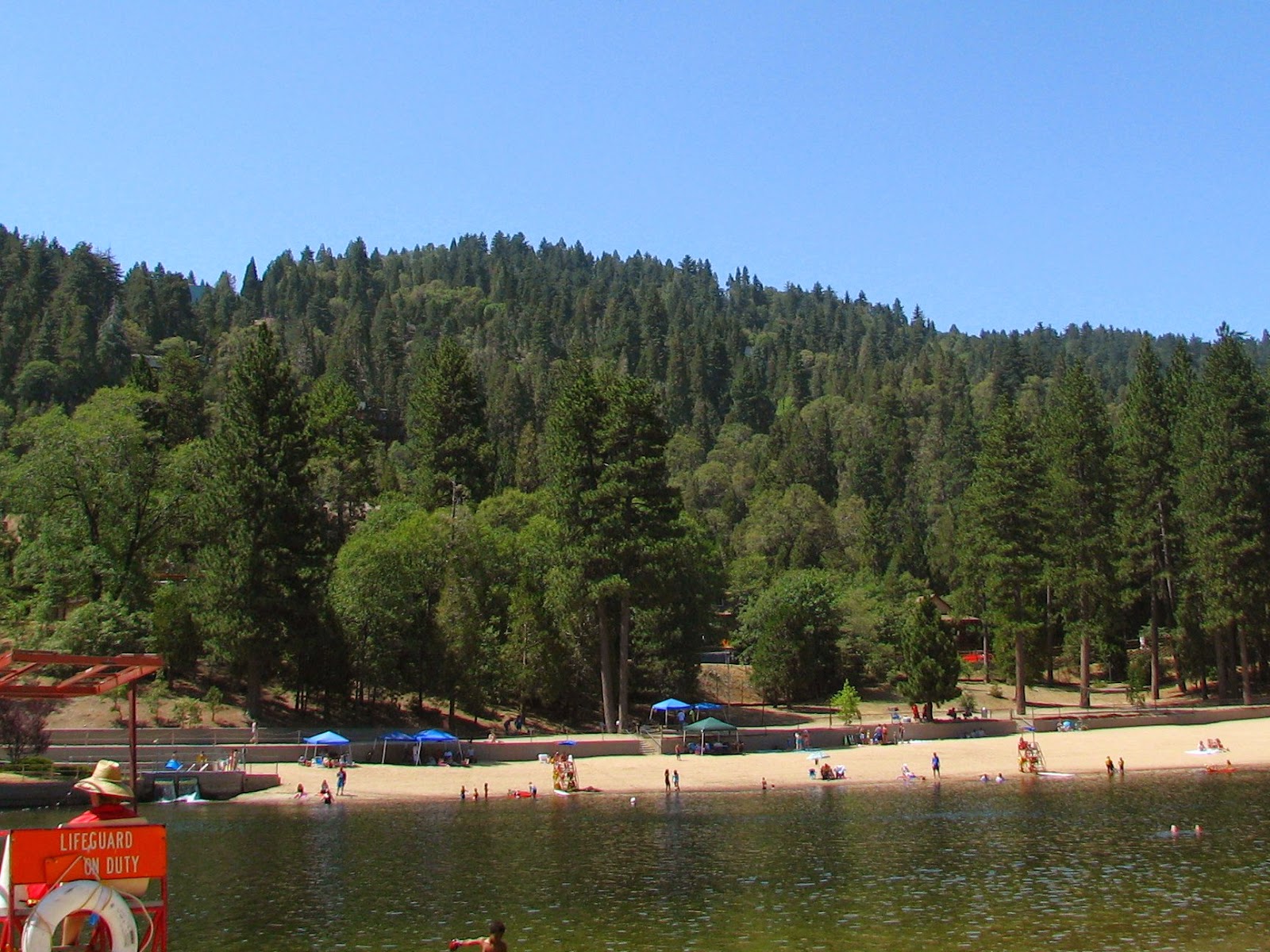 Recovered image from Lake Arrowhead, revisited