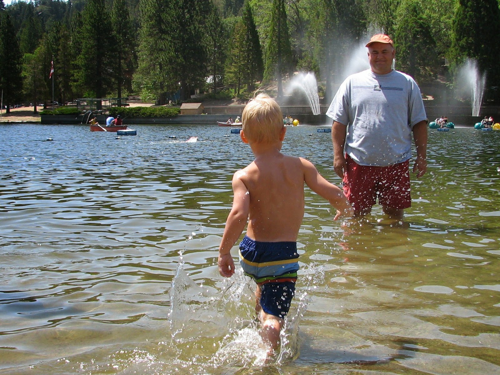 Recovered image from Lake Arrowhead, revisited