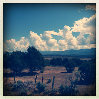 Recovered image from A bank of clouds building over the Colorado Plateau