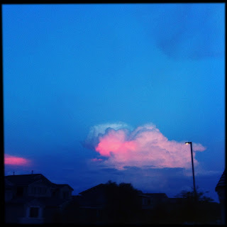 Recovered image from Illuminated cloud