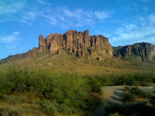 Recovered image from Superstition mountains