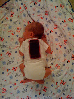 Recovered image from Daughter, you got an iPhone on yo' back?!