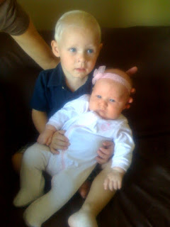 Recovered image from SaraJane meets her cousin, Noah