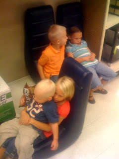 Recovered image from Four kids @ Target...FUN