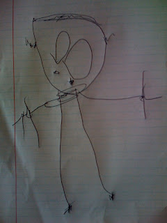 Recovered image from A hand drawn picture of Dad, by Sumner