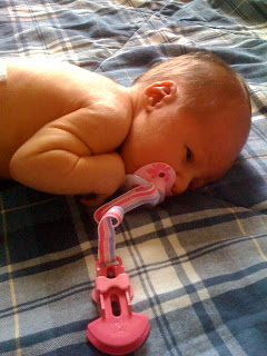 Recovered image from Tummy time with dad