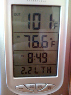 Recovered image from First 100+ degree day at my house