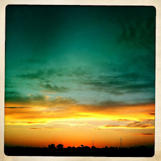 Recovered image from A fine sunset
