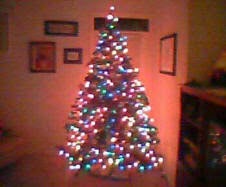 Recovered image from Christmas tree